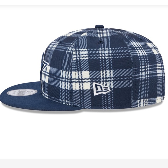 NWT Dallas Cowboys New Era 9FIFTY 2024 Sideline Statement Plaid Snapback Hat - Picture 3 of 10